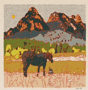 Mountain Horse Print