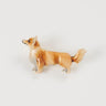 Corgi Enamel Brooch