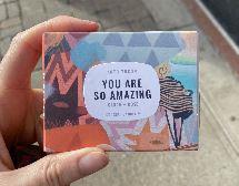 You Are So Amazing Cedar and Rose Soap Bar