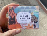 You Are So Amazing Cedar and Rose Soap Bar