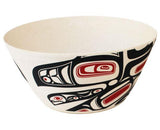 Soaring Raven Bamboo Bowl 10"