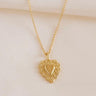 Aphrodite Gold Heart Necklace