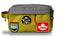 Travel Bag with Canada Patches Mustard