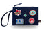 Calgary Patches Zip Jean Pouch