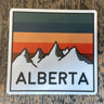 Alberta Mountains Sticker