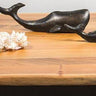 Black Whale Wall Decor