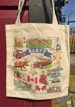 Banff Landmarks Tote Bag