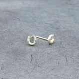 Silver Horseshoe Earrings