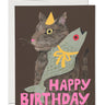 Cat's Delight Birthday Card