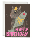 Cat's Delight Birthday Card