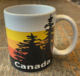 Canada Mountain Sunset Mug