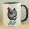 Hen in Crocs Mug