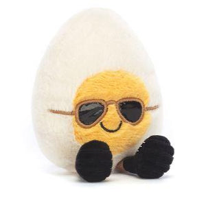 Amuseables Boiled Egg Chic Stuffed Animal