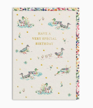 Special Duck Birthday Card