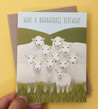 Sheep Birthday Card