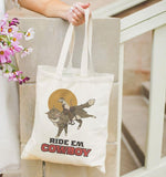 Ride 'em Cowboy Cat and Mouse Tote