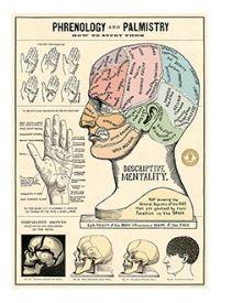 Phrenology & Palmistry Poster