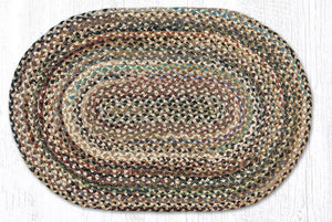 20"x30" Random Braided Jute Rug