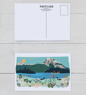 Emerald Lake Postcard