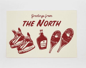 Greetings from the North Postcard