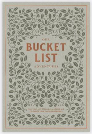 Our Bucket List Adventure Book