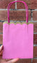 Small Pink Gift Bag With Glitter