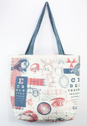 Optic and Sight Reversible Tote Bag