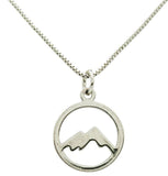 Silver Mountain Necklace