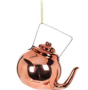 Copper Tea Kettle Ornament