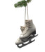 Ivory Figure Skates Ornament