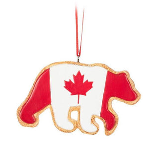 Canadian Bear Ornament