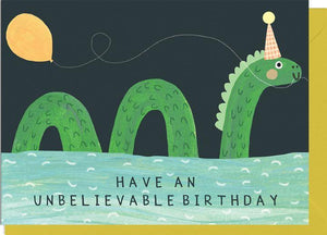 Loch Ness Birthday Card