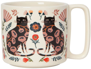 Catbloom Midi Mug