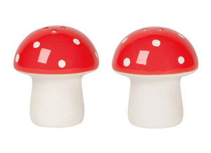 Mushroom Salt and Pepper Shakers