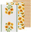 Set of 3 Sunflower Tea Towels