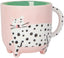 Dotty Cat Pink Mug