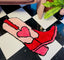 Pink Cowboy Boot Rug