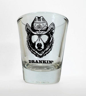 Drankin Bear Shot Glass