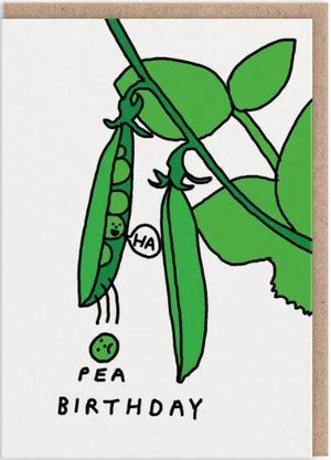 Ha-Pea Birthday Card