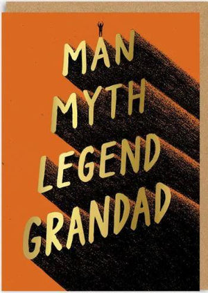 Man Myth Legend Grandad Card