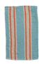 Blue Striped Waffle Tea Towel