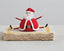 Sitting Santa decor