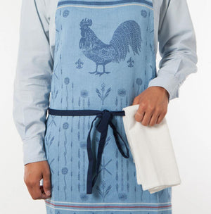 Rooster Francaise Jacquard Apron