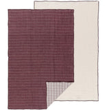 Ash Plum Double Weave Dishtowels Set of 2