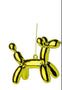 Yellow Balloon Dog Ornament