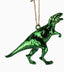 Retro Green Dino Ornament