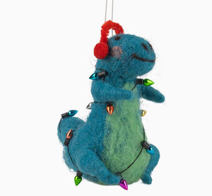 Dinosaur in Lights Ornament