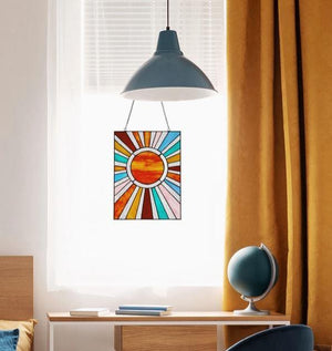 Sunburst Stained Glass