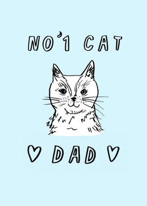 Cat Dad Card