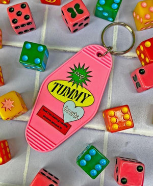 My Tummy Hurts Keychain